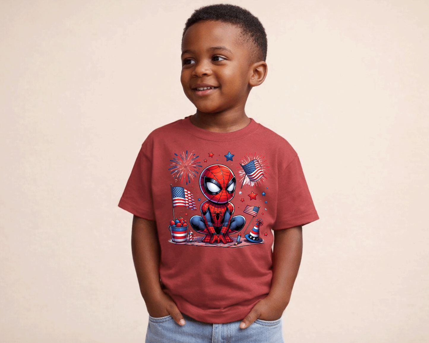 YOUTH PATRIOTIC SPIDERMAN