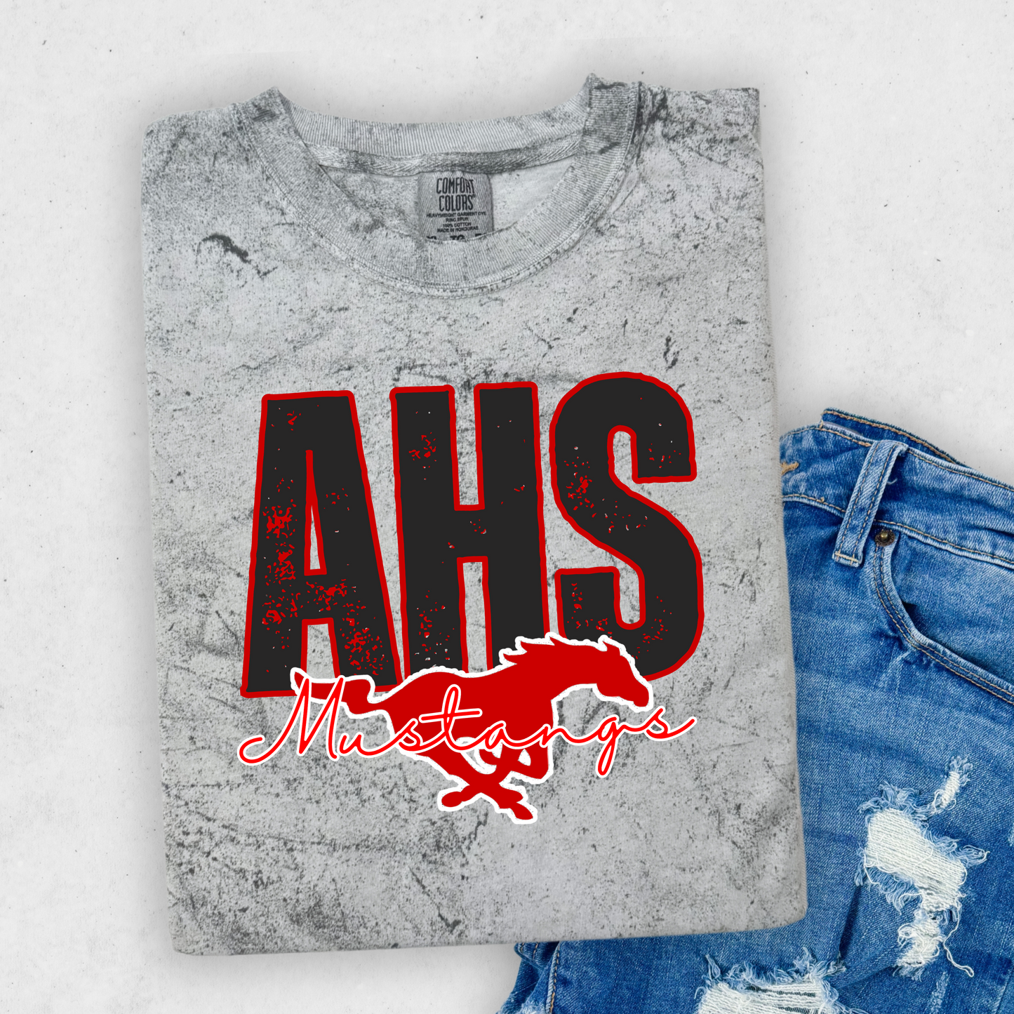 AHS MUSTANGS TEES & SWEATSHIRTS