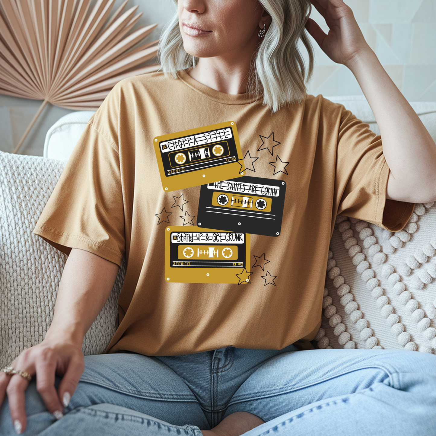 SAINTS GAME DAY PLAY LIST TEES