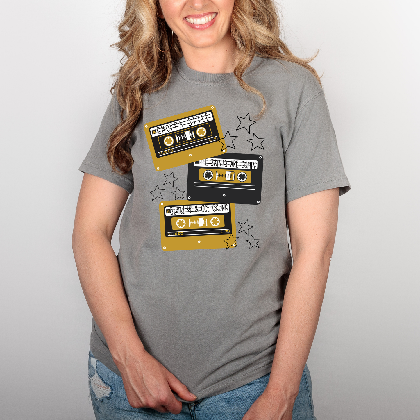 SAINTS GAME DAY PLAY LIST TEES