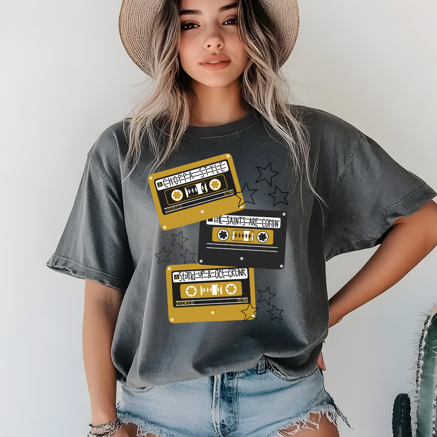 SAINTS GAME DAY PLAY LIST TEES