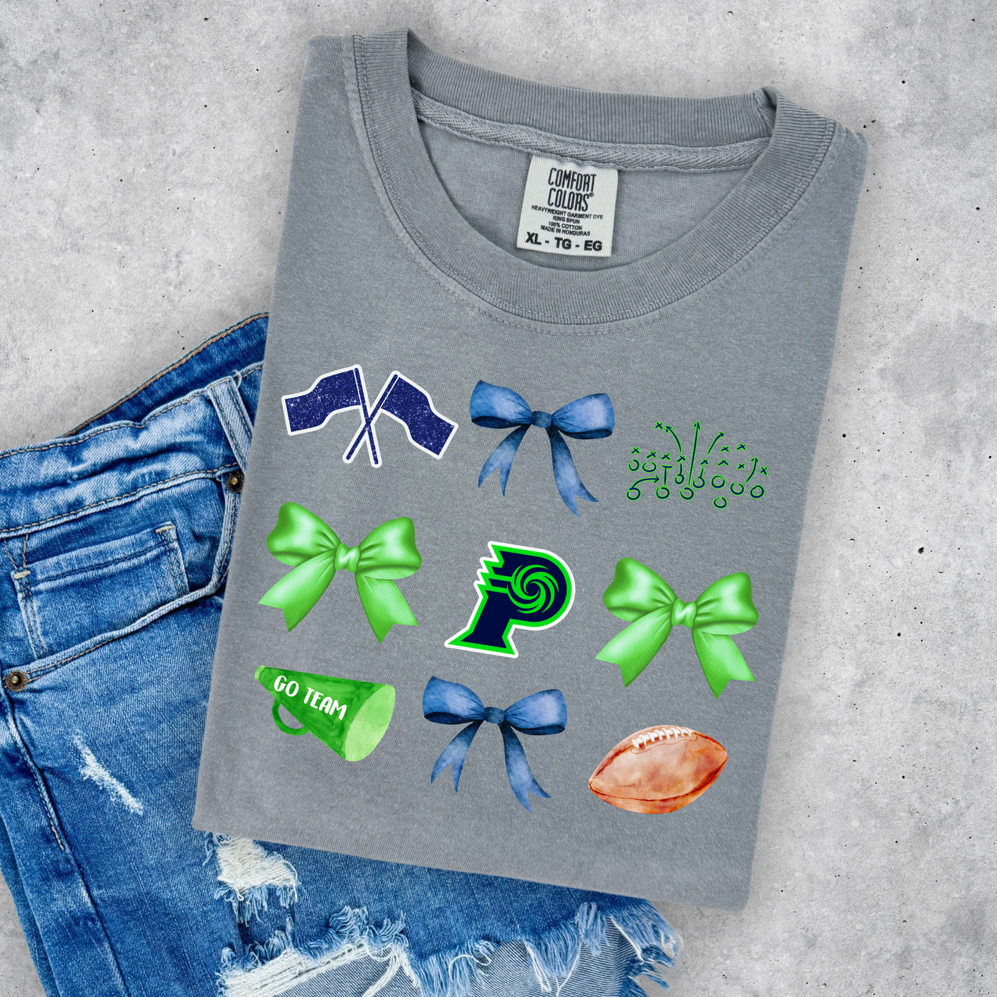 PRAIRIEVILLE SCHOOL SPIRIT-TEE & SWEATSHIRT