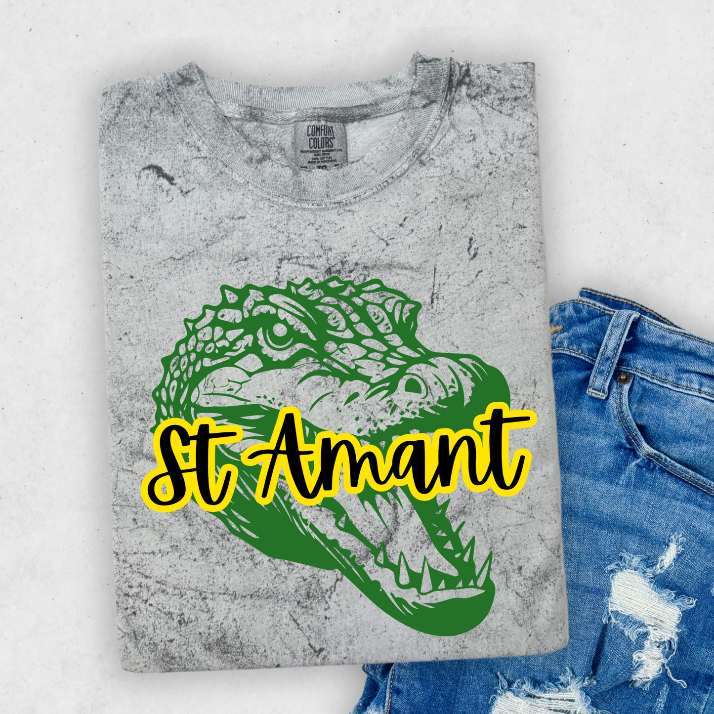 CURSIVE ST. AMANT GATORS TEES & SWEATSHIRTS