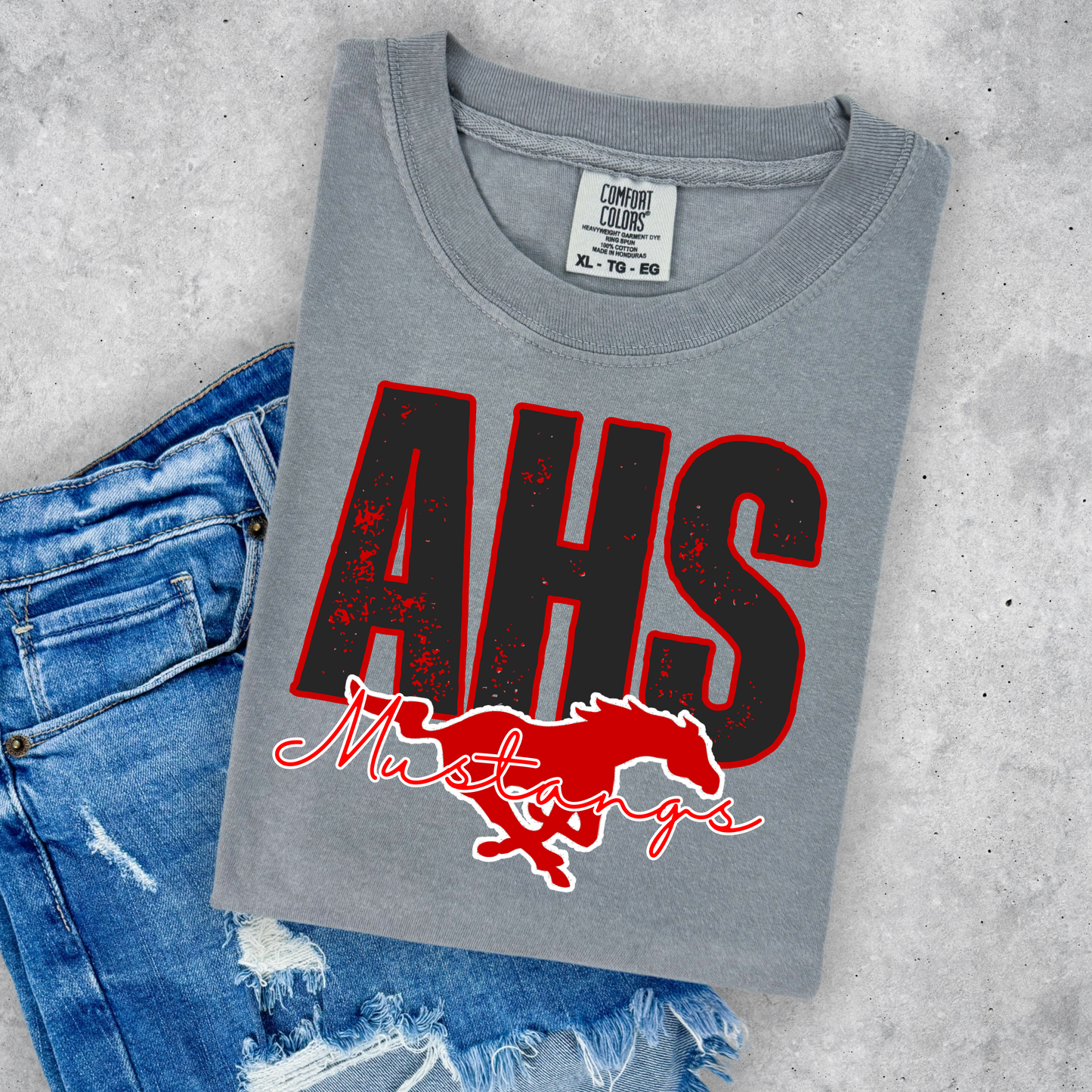 AHS MUSTANGS TEES & SWEATSHIRTS