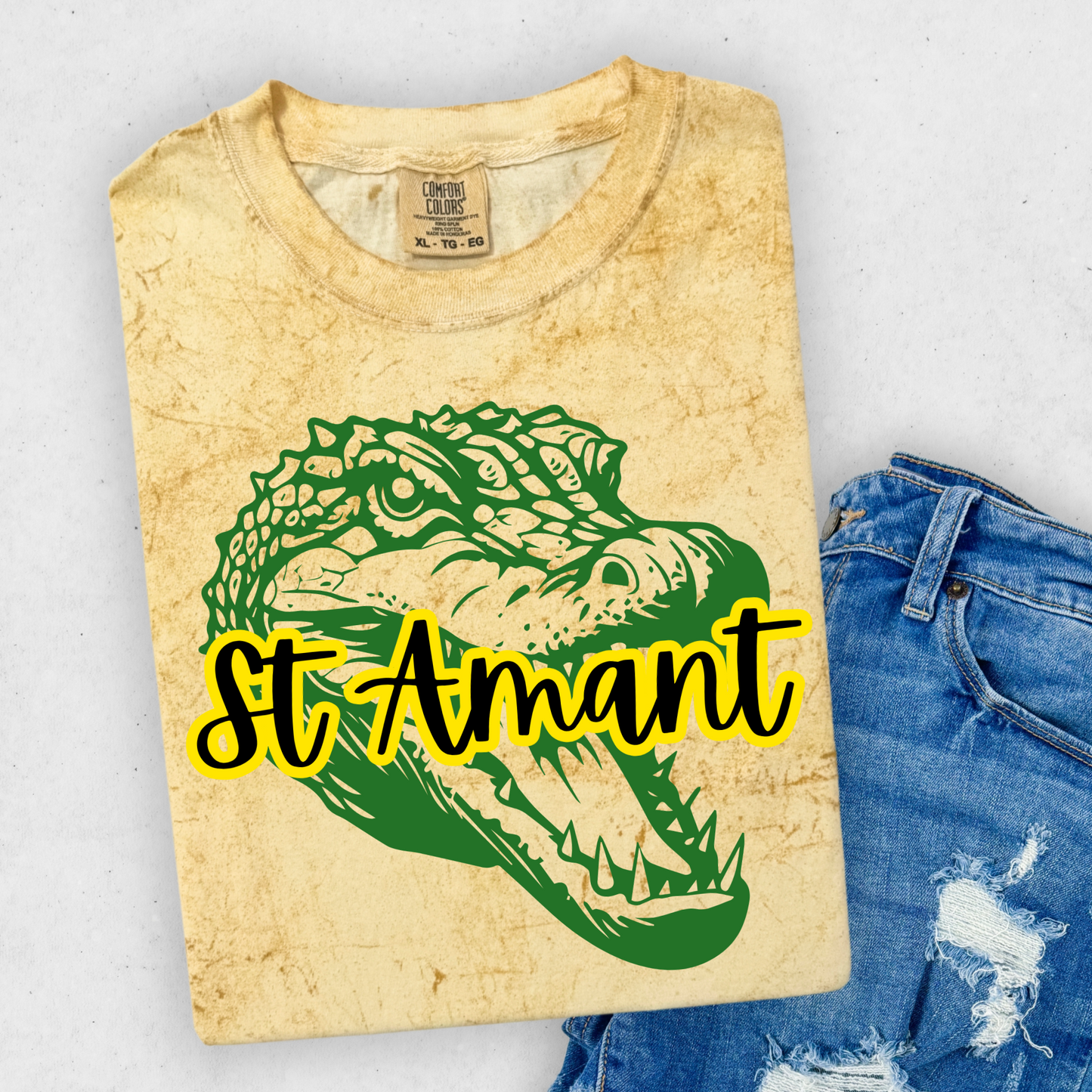 CURSIVE ST. AMANT GATORS TEES & SWEATSHIRTS