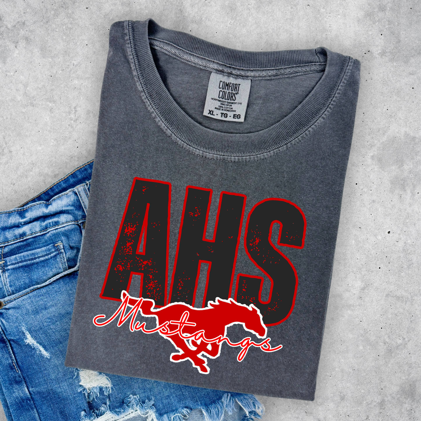 AHS MUSTANGS TEES & SWEATSHIRTS