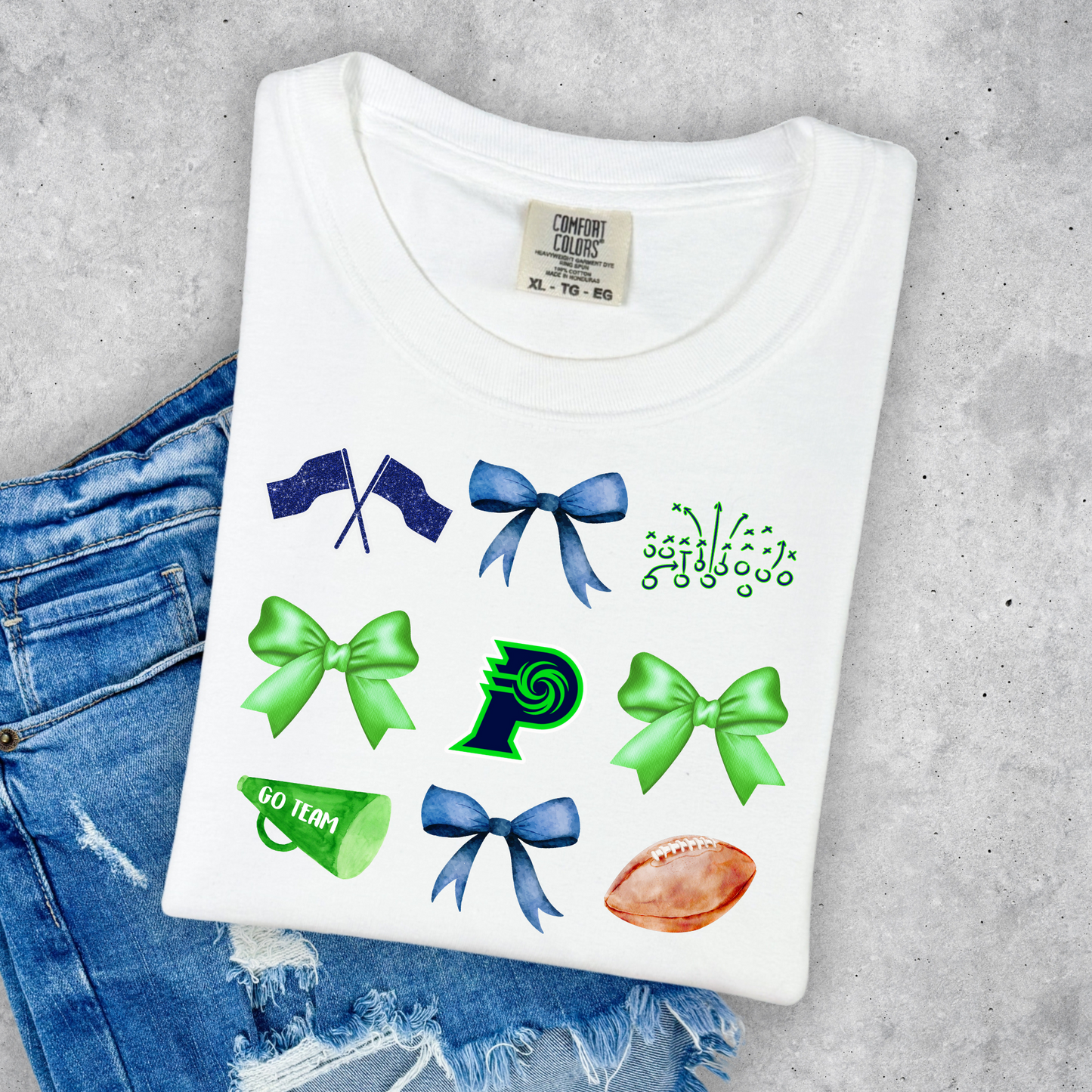 PRAIRIEVILLE SCHOOL SPIRIT-TEE & SWEATSHIRT