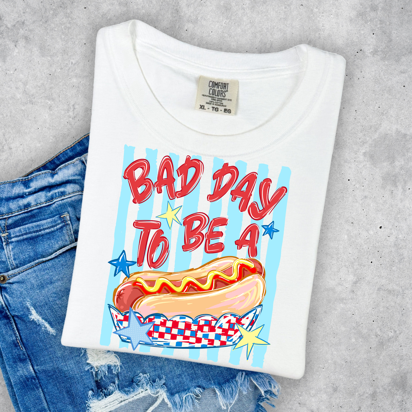 BAD DAY TO BE A HOT DOG
