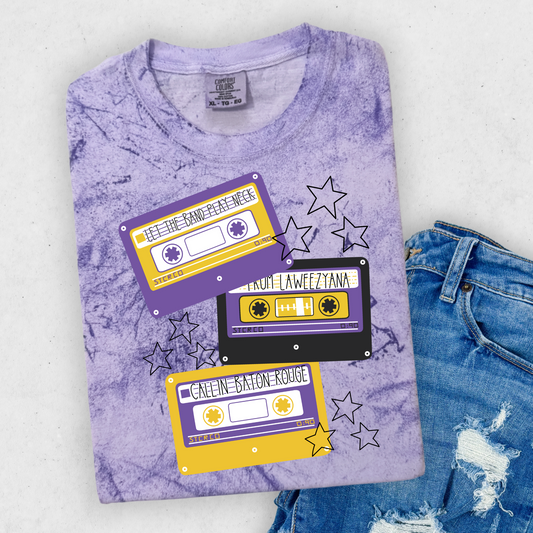 TIGER GAME DAY PLAY LIST TEE