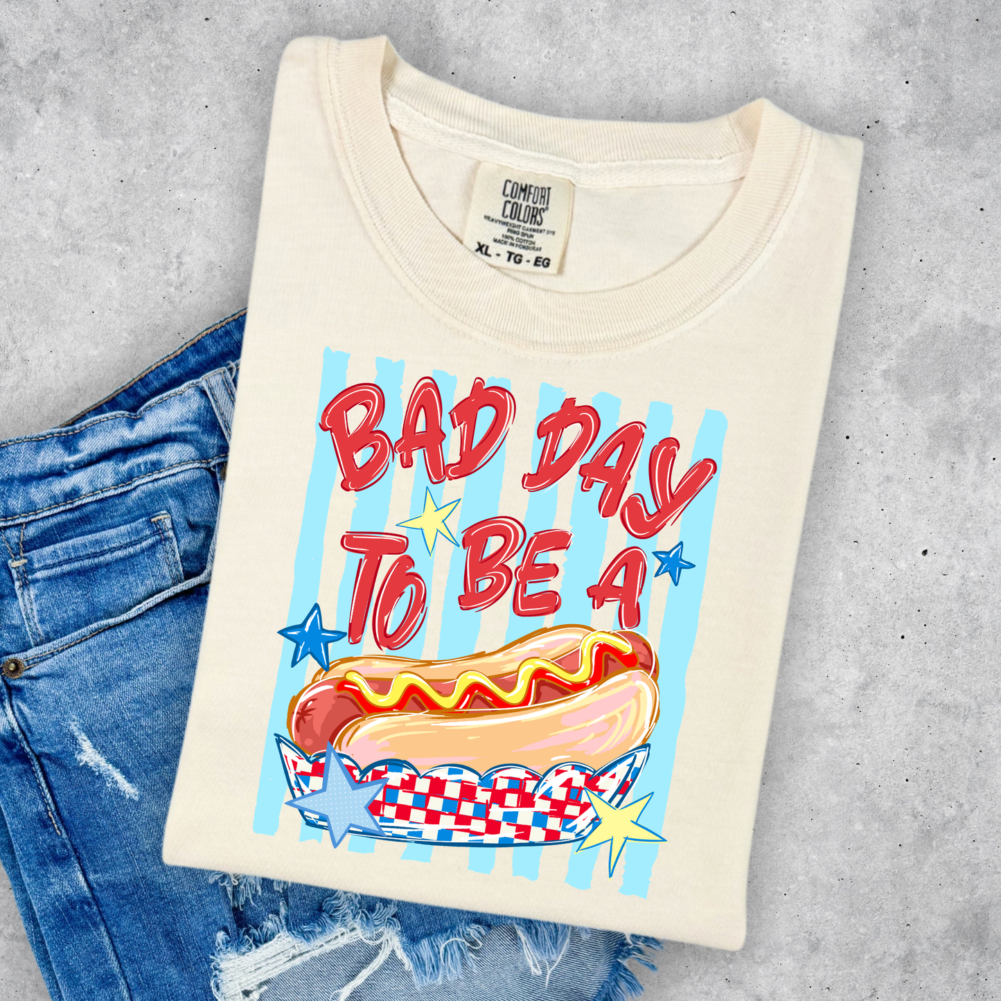 BAD DAY TO BE A HOT DOG