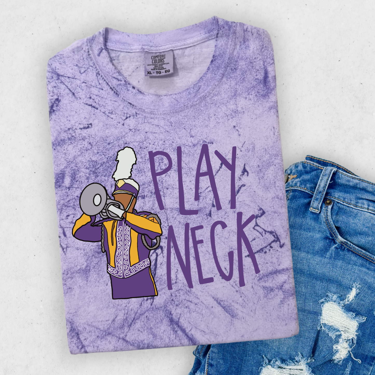 PLAY NECK TEE