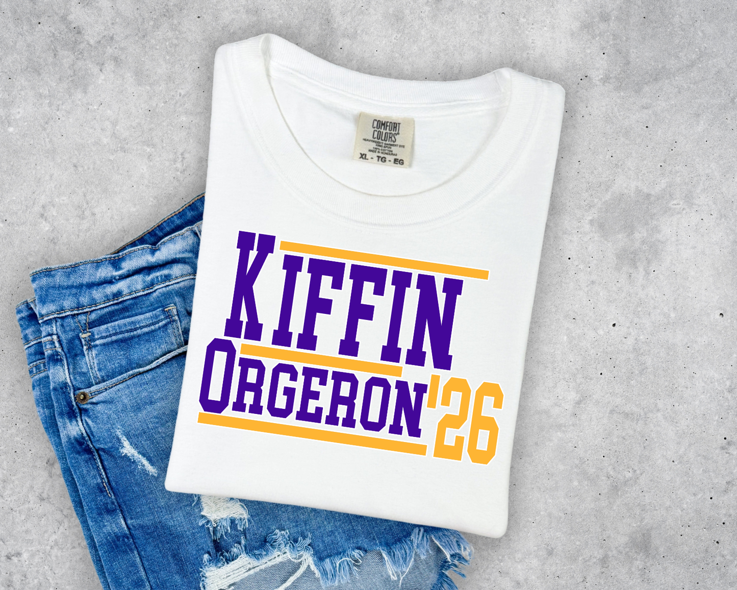 KIFFIN & ORGERON 26 COMFORT COLORS TEE