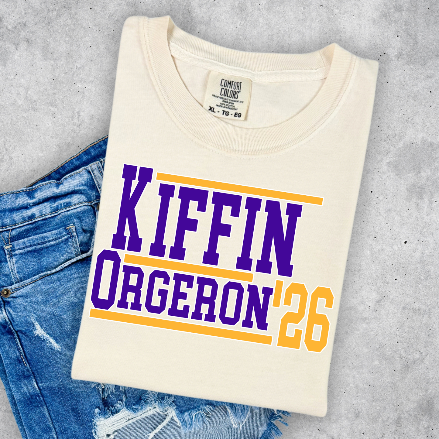 KIFFIN & ORGERON 26 COMFORT COLORS TEE