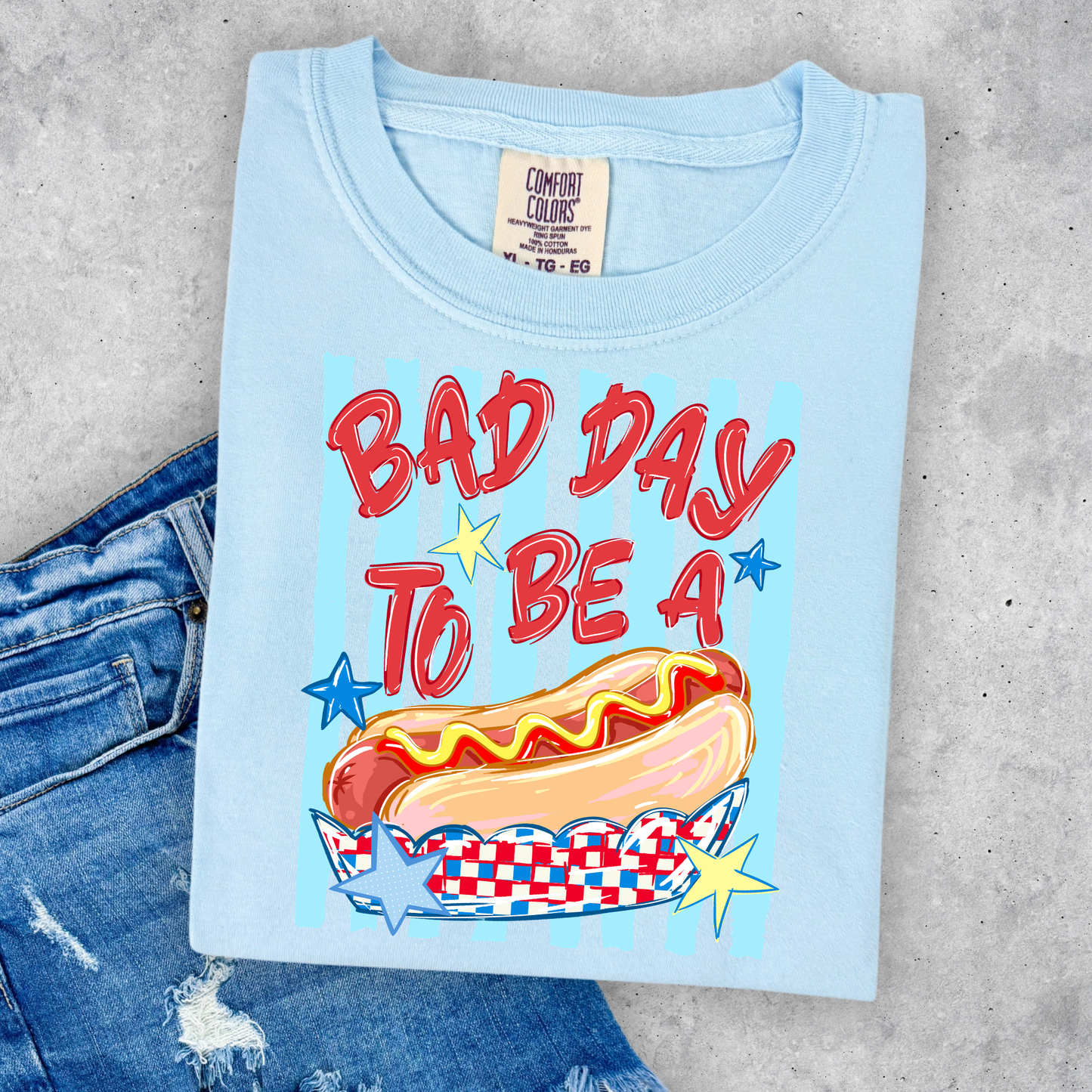 BAD DAY TO BE A HOT DOG