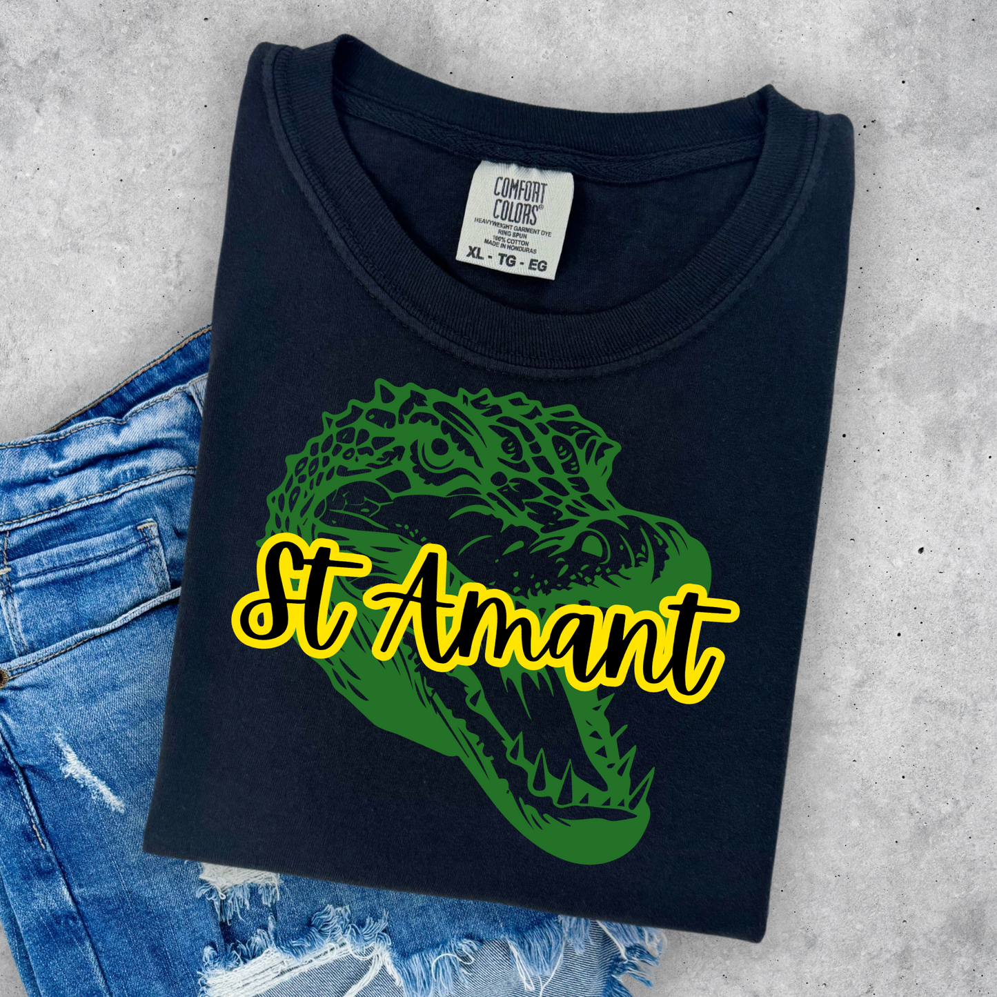CURSIVE ST. AMANT GATORS TEES & SWEATSHIRTS