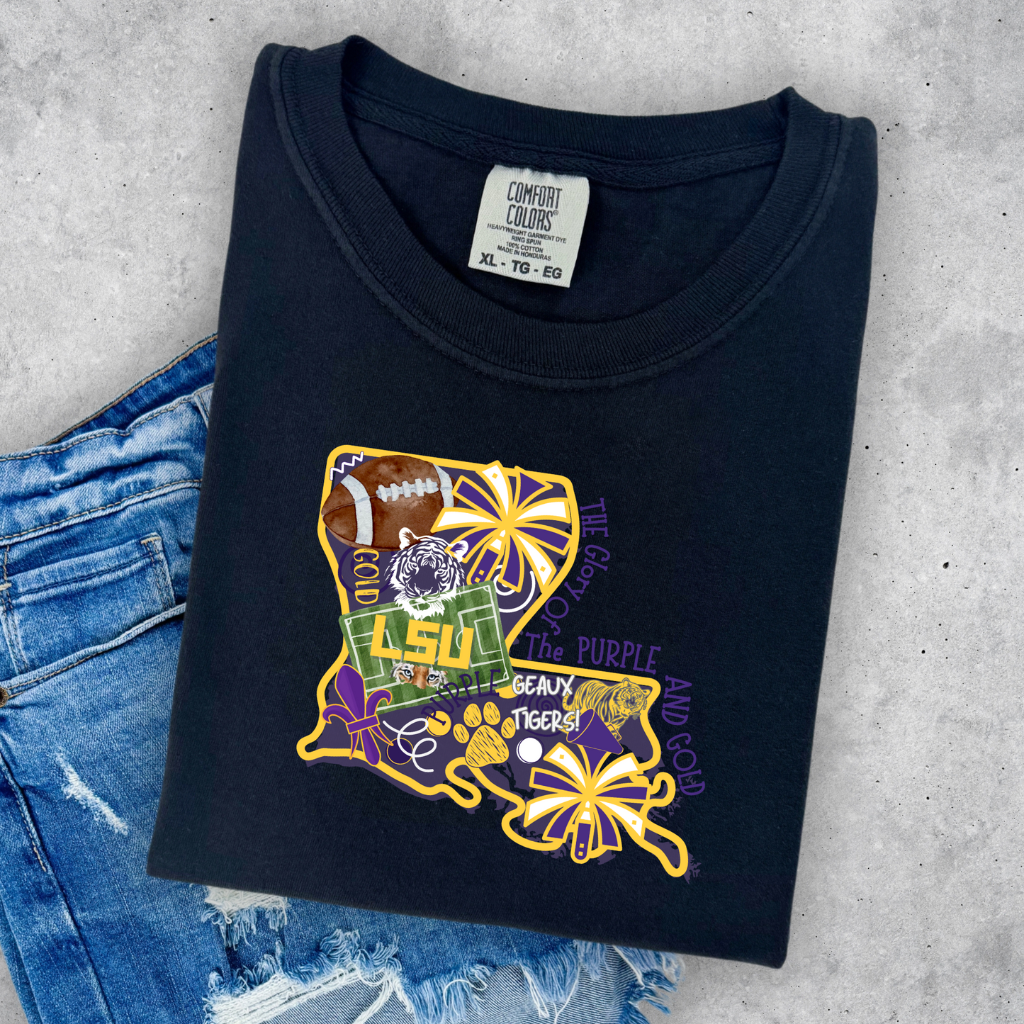 THE GLORY OF THE PURPLE AND GOLD