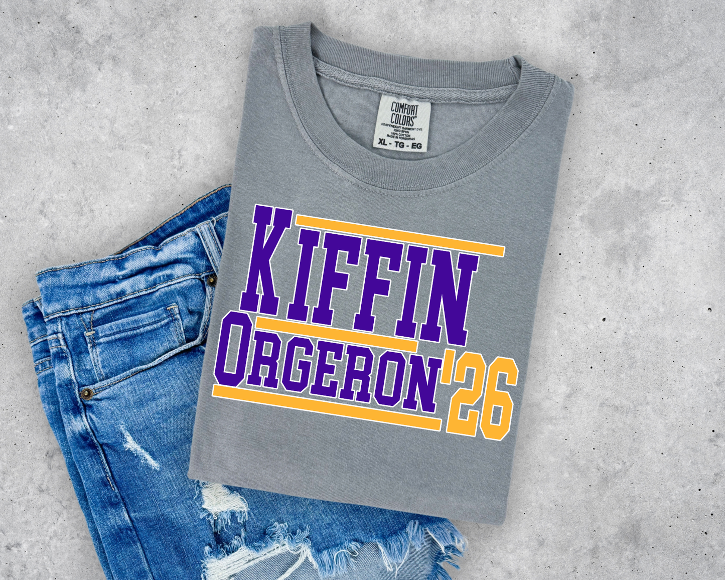 KIFFIN & ORGERON 26 COMFORT COLORS TEE