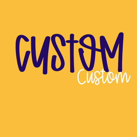 CUSTOM-PREPPY FONT MASCOT