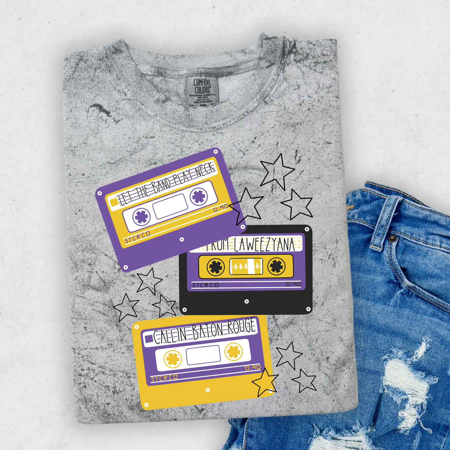 TIGER GAME DAY PLAY LIST TEE