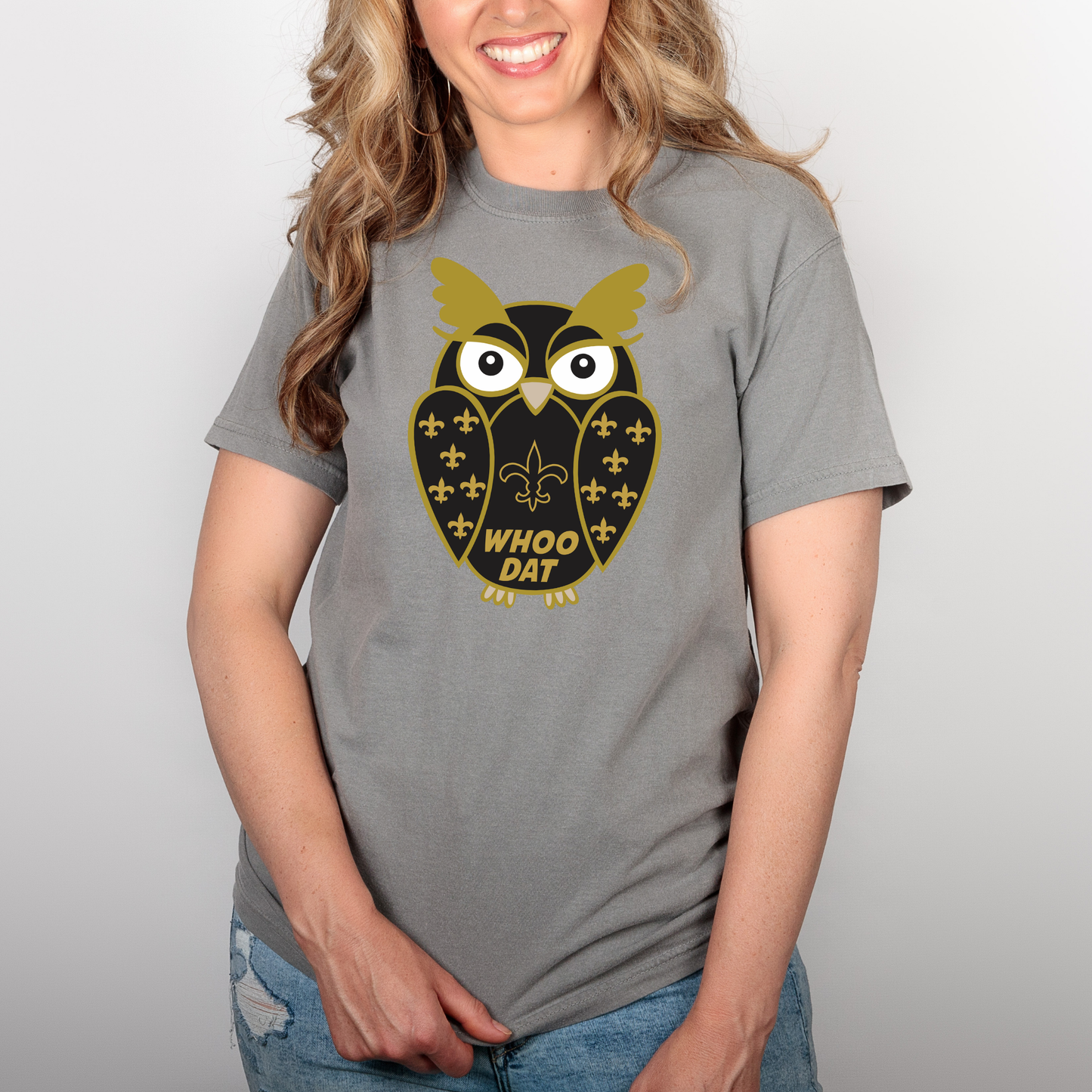 WHO DAT OWL TEE