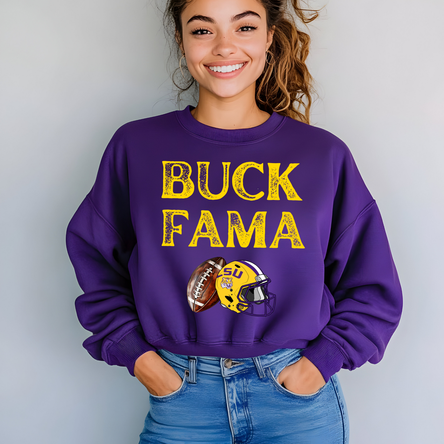 BUCK FAMA TEE AND SWEATSHIRT