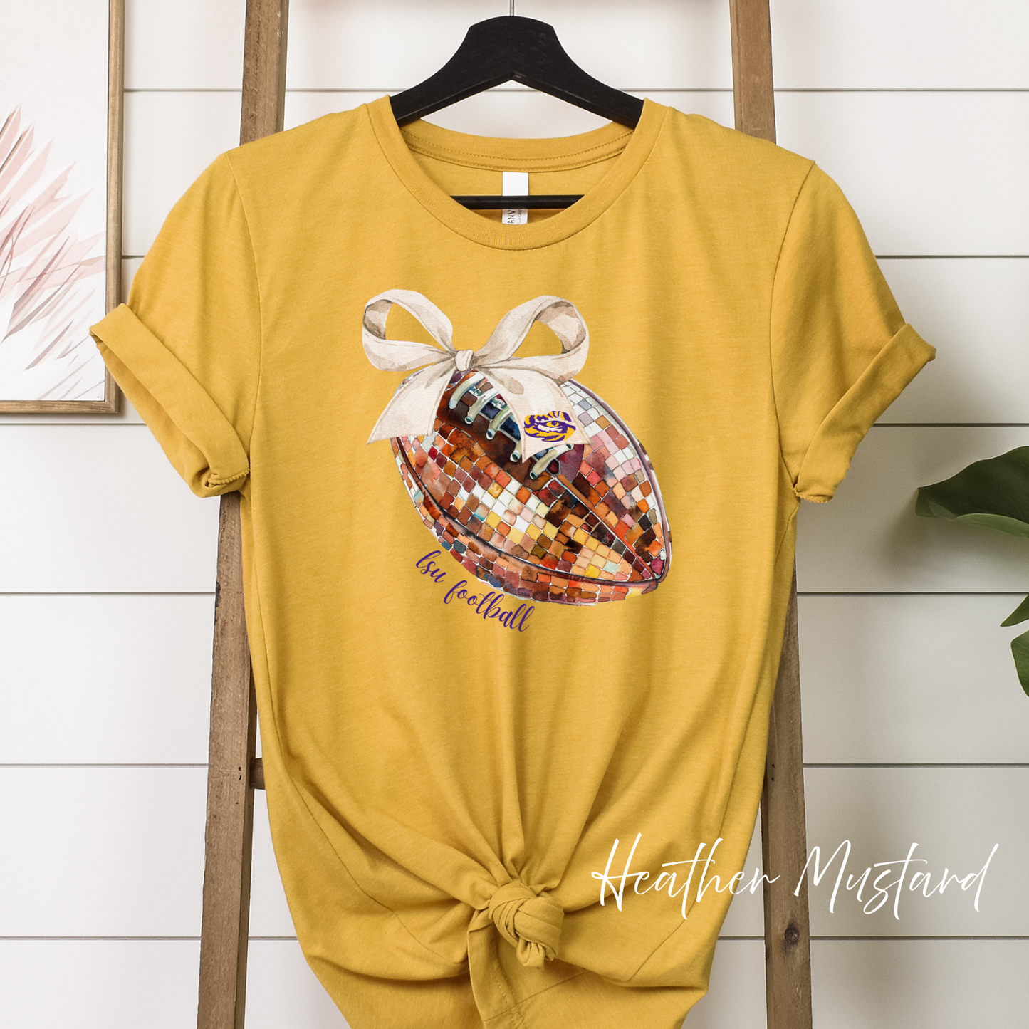 MOSAIC FOOTBALL BELLA CANVAS TEE