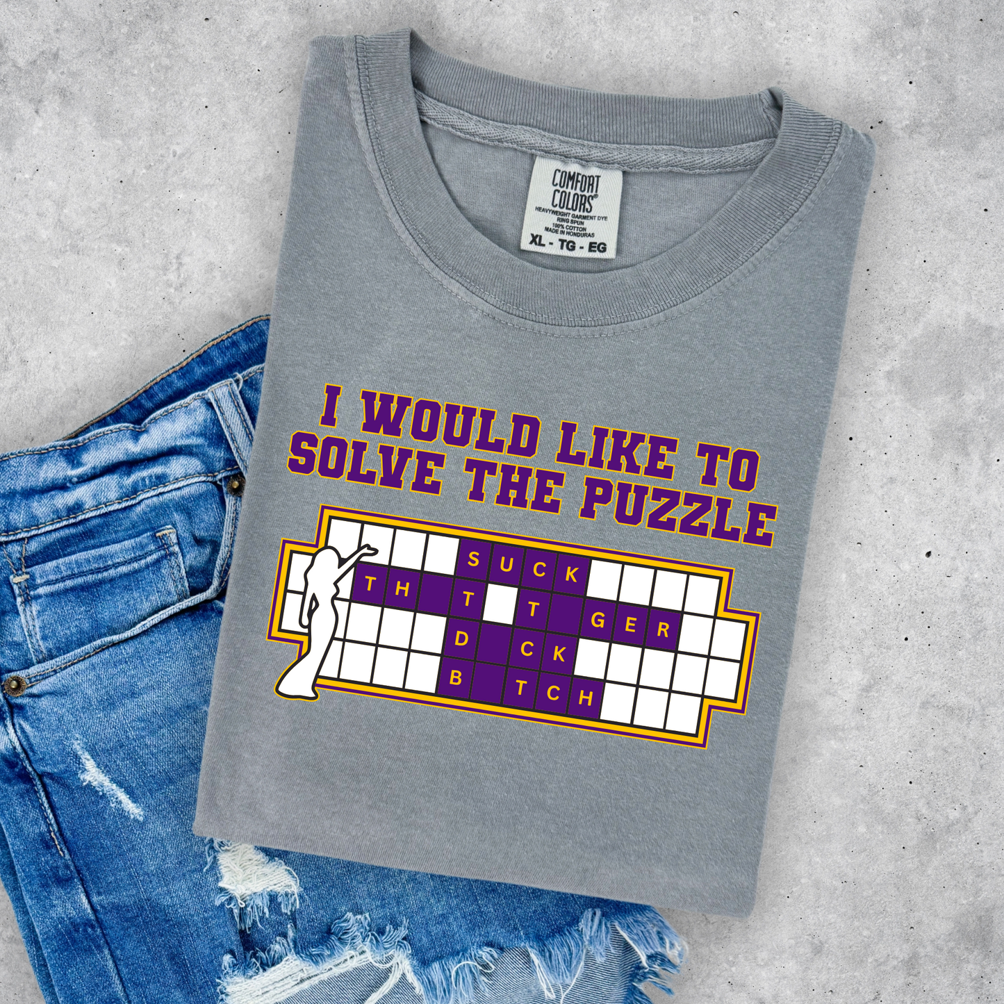 I WOULD LIKE TO SOLVE THE PUZZLE TEE