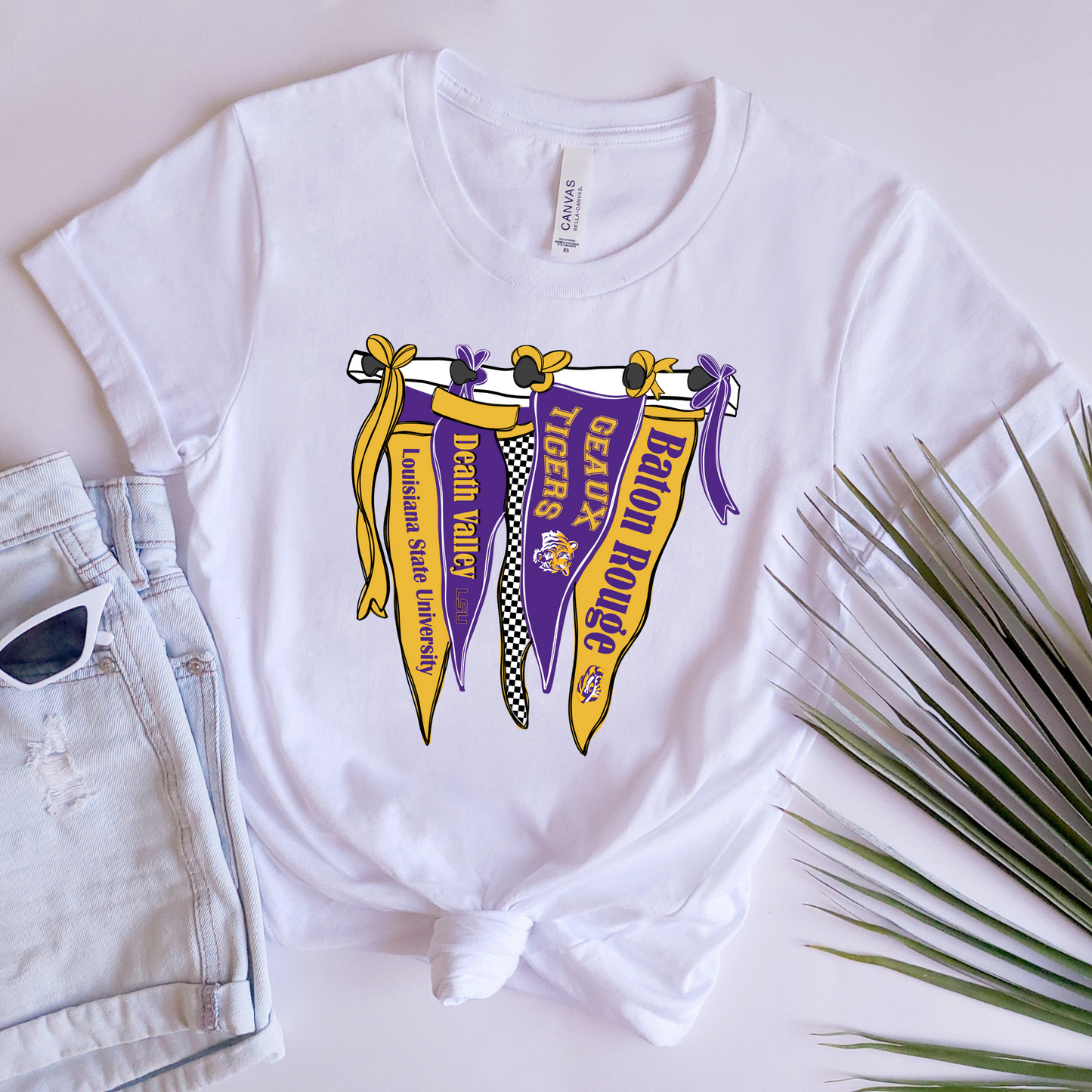 CUTE PENNANT FLAGS TEE