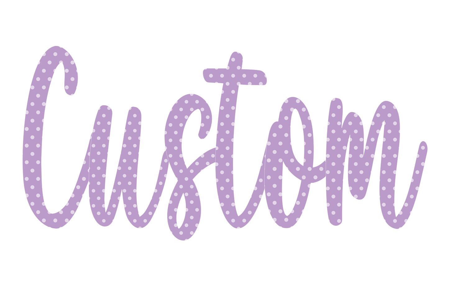 CUSTOM POLKA-DOT MASCOT