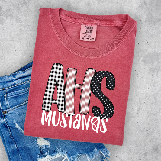 AHS-MUSTANGS-DOODLE MASCOT