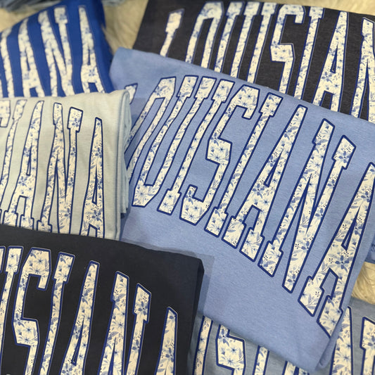FLORAL LOUISIANA TEE