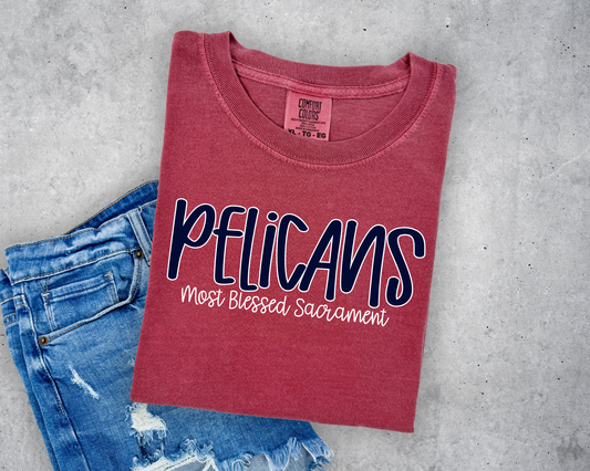 PELICANS-PREPPY MASCOT FONT