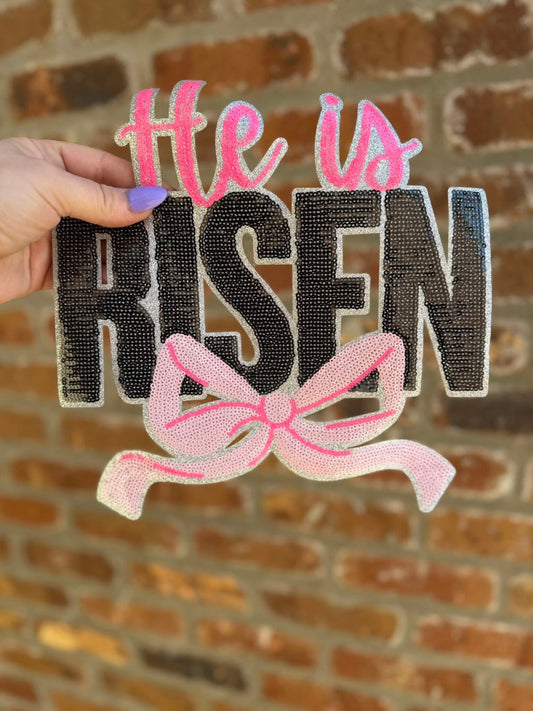 10.5 INCH HE IS RISEN PATCH