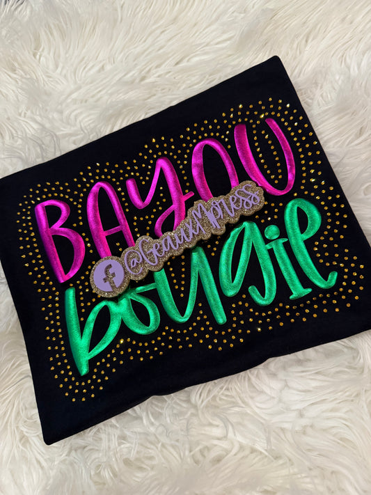 RHINESTONE & PUFF BAYOU BOUGIE (YOUTH & ADULT)