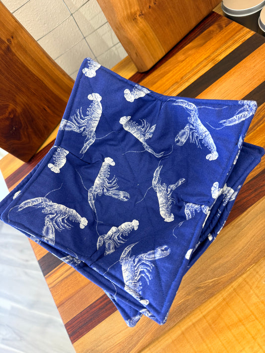 BLUE CRAWFISH 🦞 BOWL KOOZIES