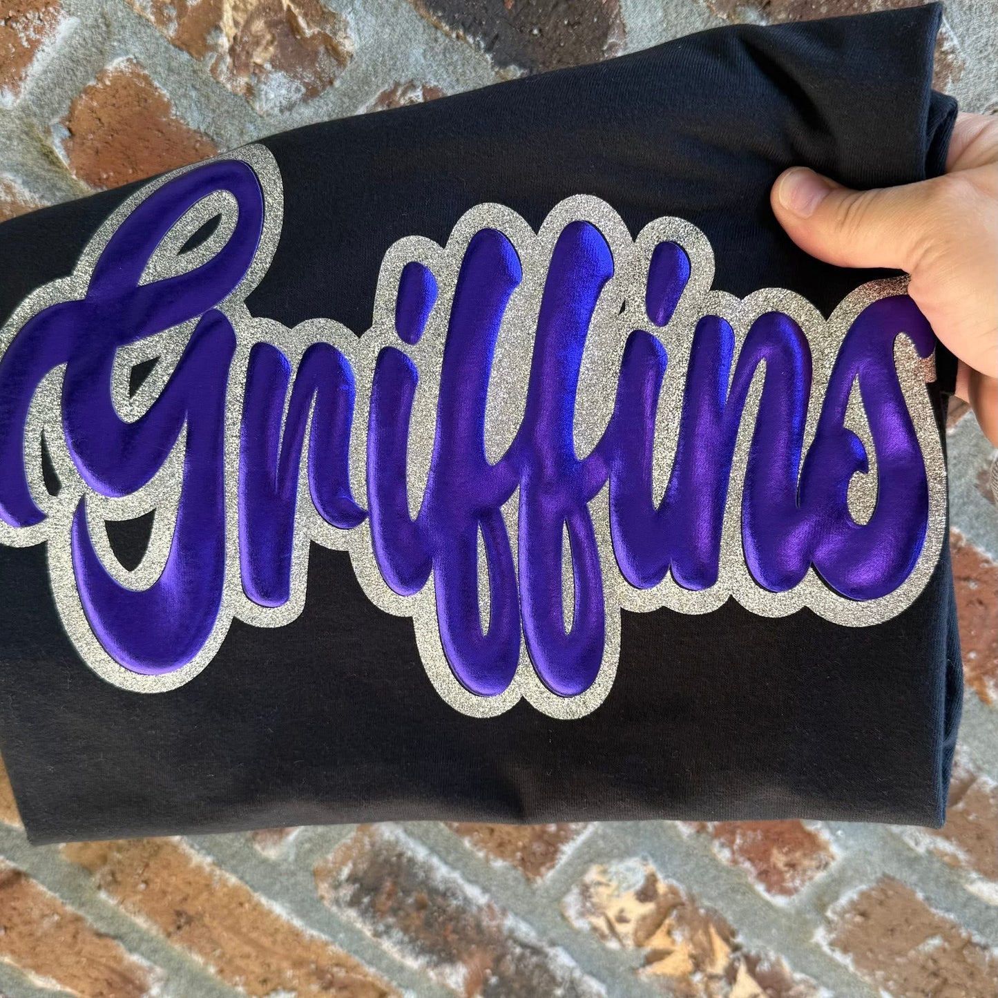 GRIFFINS GLITTER/PUFF TEES & SWEATSHIRTS