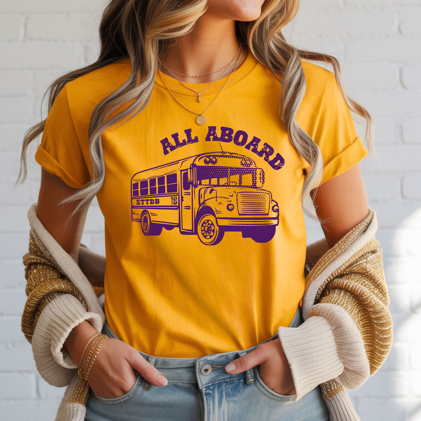 ALL ABOARD TEE
