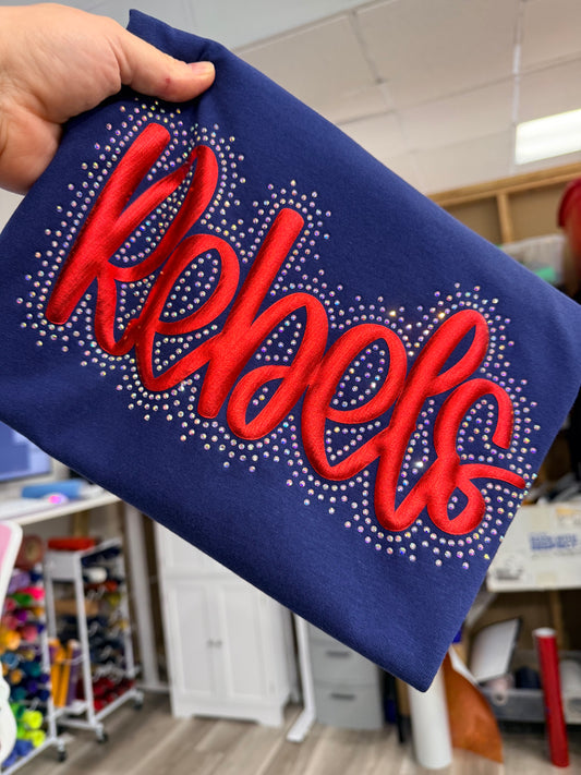 REBELS METALLIC PUFF AND SPANGLES