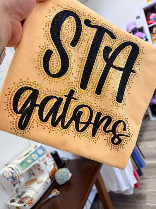 GLITTER AND SPANGLE STA GATORS
