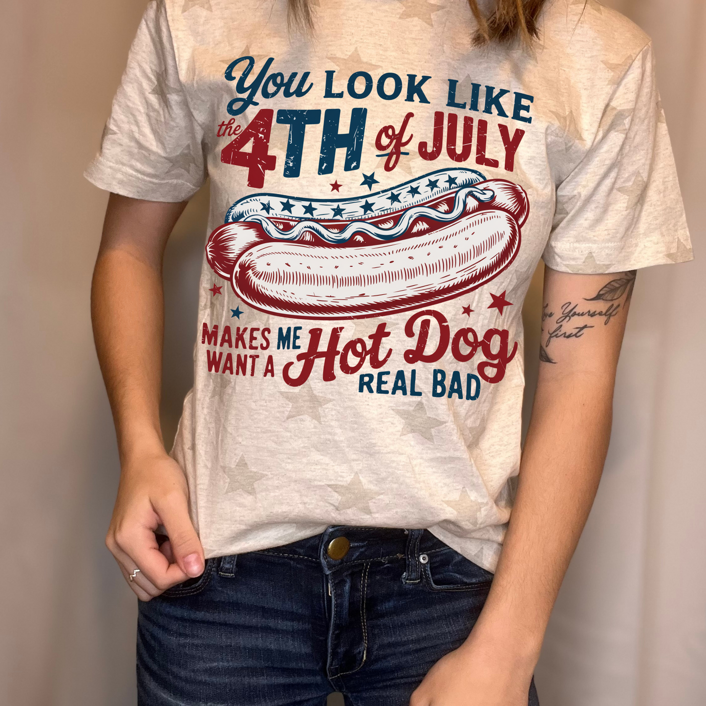 YOU LOOK LIKE THE 4TH OF JULY