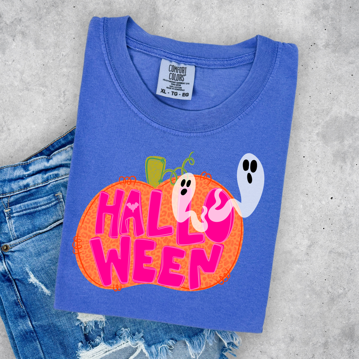 CUTE HALLOWEEN COMFORT COLORS TEE