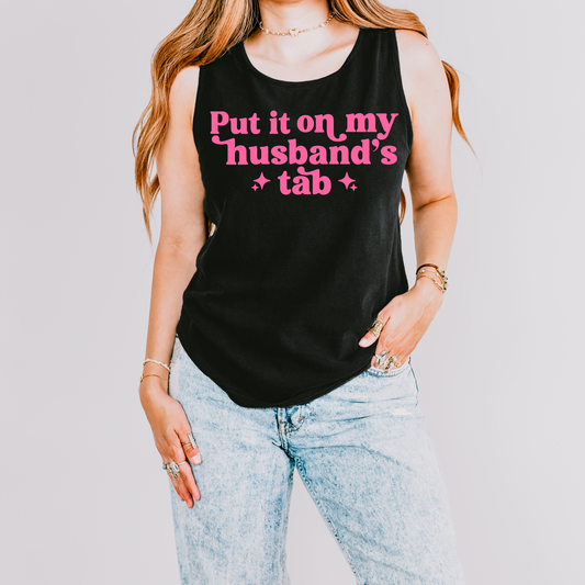 PUT IT ON MY HUSBANDS TAB