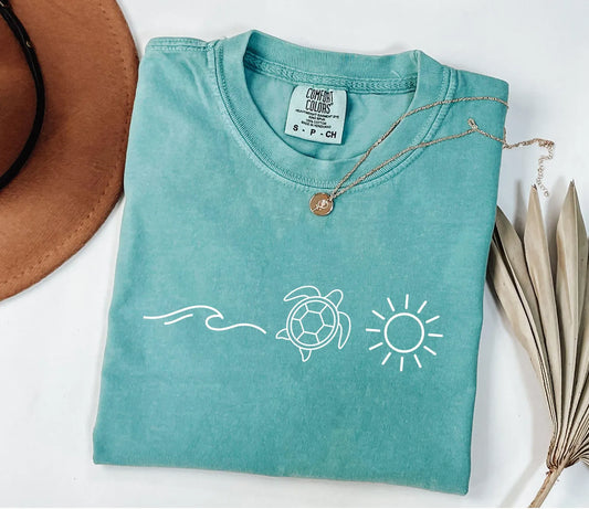 SEA TURTLE SUN SHIRT