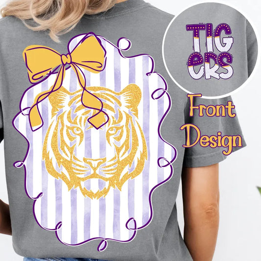PIN STRIPE TIGERS TEE