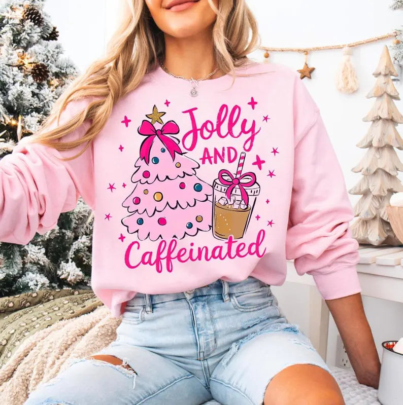 JOLLY & CAFFINATED SWEATSHIRT