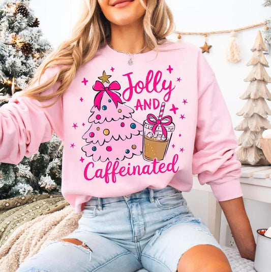 JOLLY & CAFFINATED SWEATSHIRT