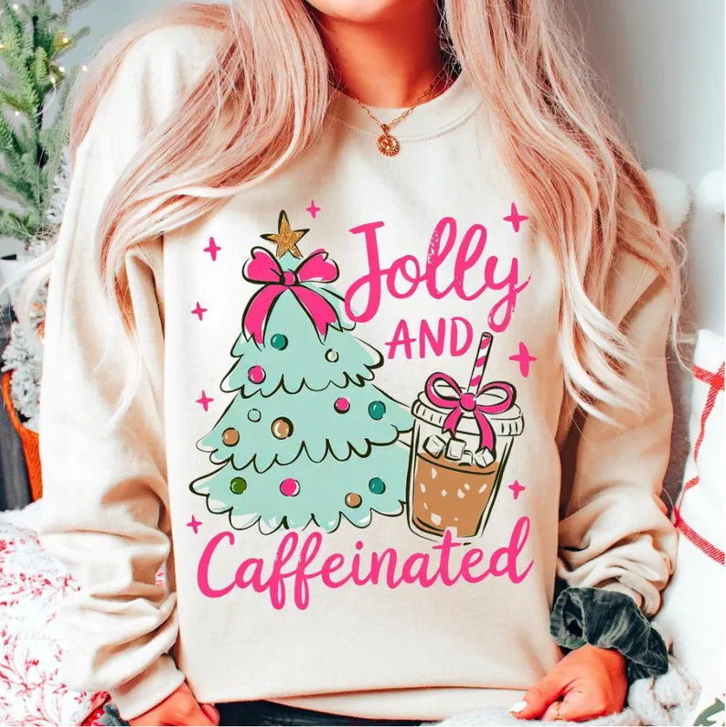 JOLLY & CAFFINATED SWEATSHIRT